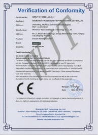 CE-LVD證書